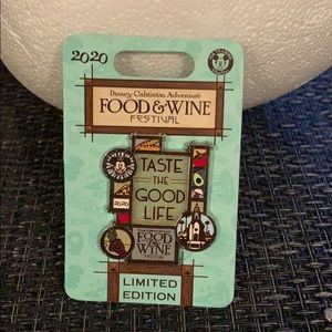 Disney Food and Wine Pin LE DCA 2020